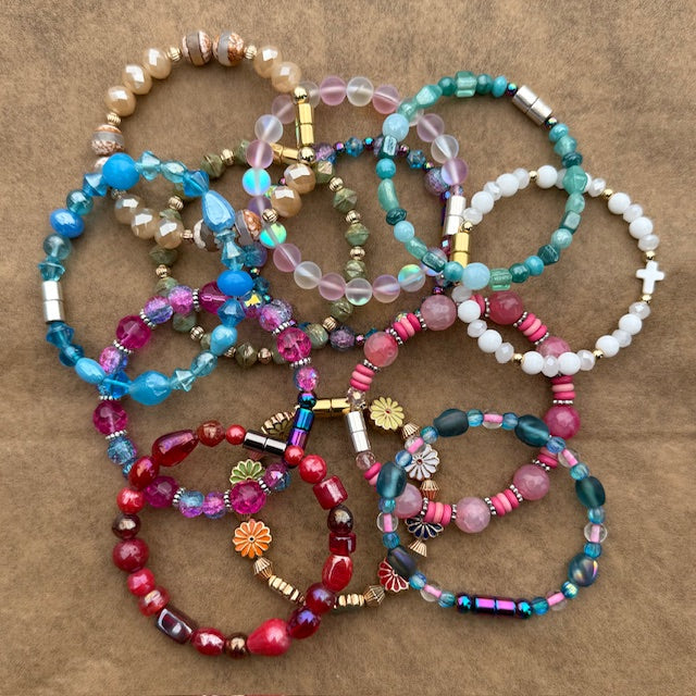 Magnetic Bracelet Pile